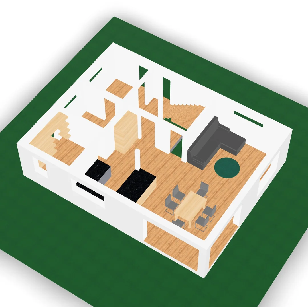 3D Modell Untergeschoss
