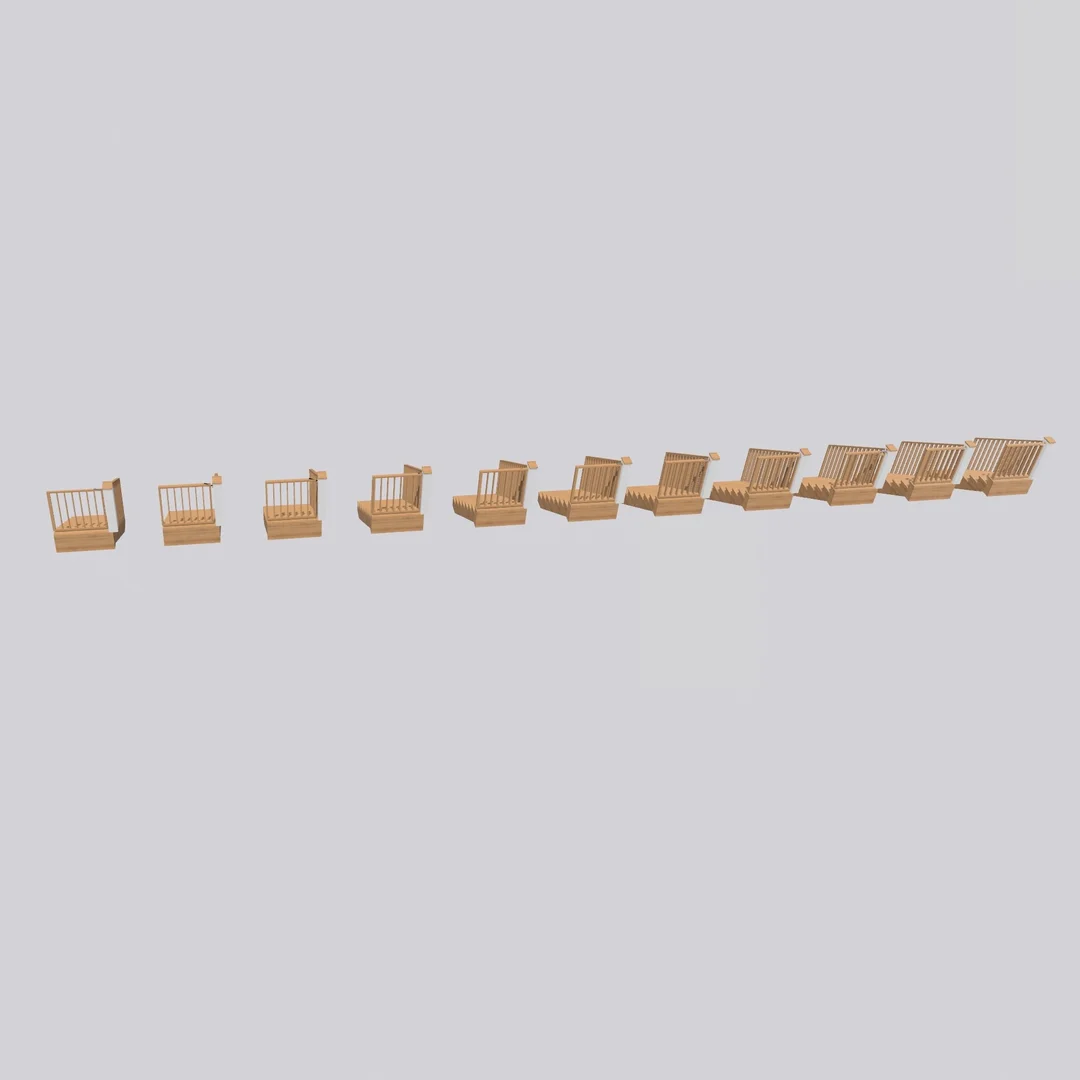 Iterationen verschiedener Öffnungsmechanismen